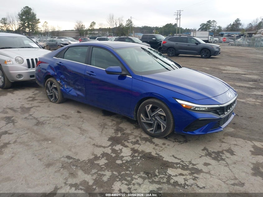VIN KMHLS4DGXSU913345 2025 HYUNDAI ELANTRA SEL CONVENIENCE