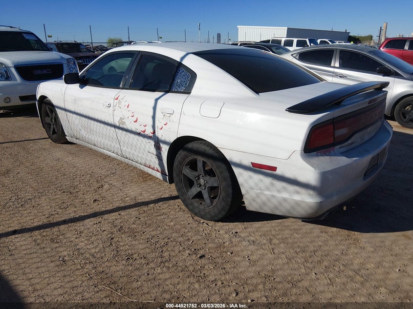 Vin: 2c3cdxbg3dh705644, lot: 45018513, dodge charger se 20133
