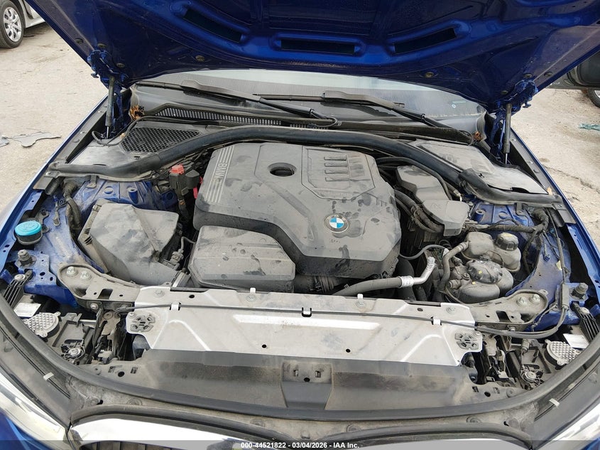 2021 BMW 330I VIN: 3MW5R1J08M8B75024 Lot: 44521822