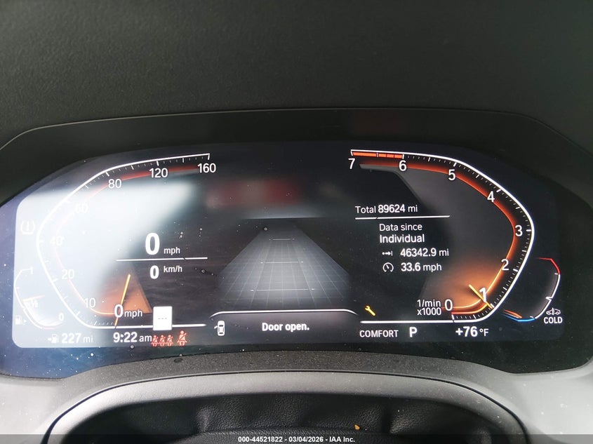 2021 BMW 330I VIN: 3MW5R1J08M8B75024 Lot: 44521822