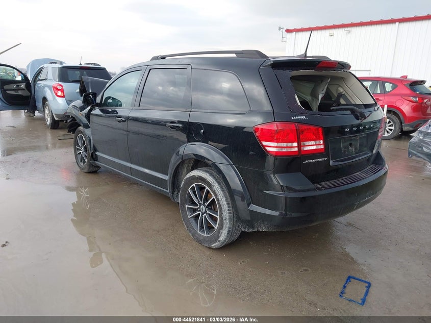 Vin: 3c4pdcab7jt532628, lot: 45018602, dodge journey se 20183