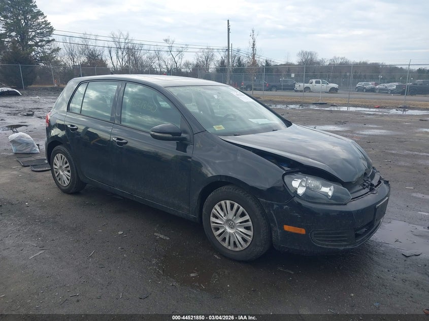 2012 VOLKSWAGEN GOLF 2.5L 4-DOOR
