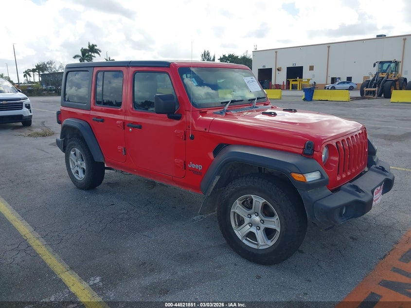 2021 Jeep Wrangler Unlimited Sport Rhd 4X4