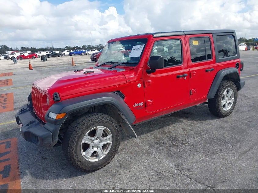 2021 Jeep Wrangler Unlimited Sport Rhd 4X4