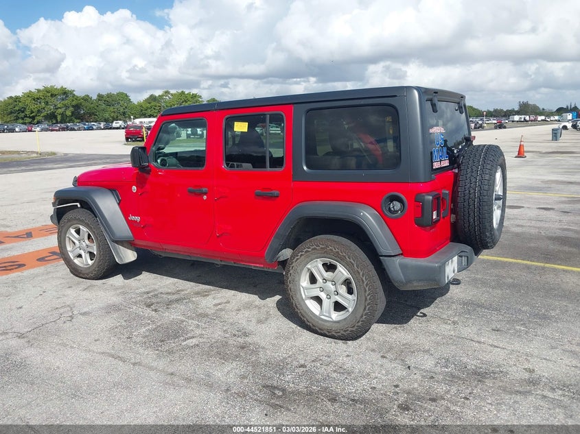 2021 Jeep Wrangler Unlimited Sport Rhd 4X4