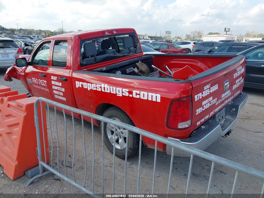 2020 Ram 1500 Classic Tradesman 4X2 6'4 Box