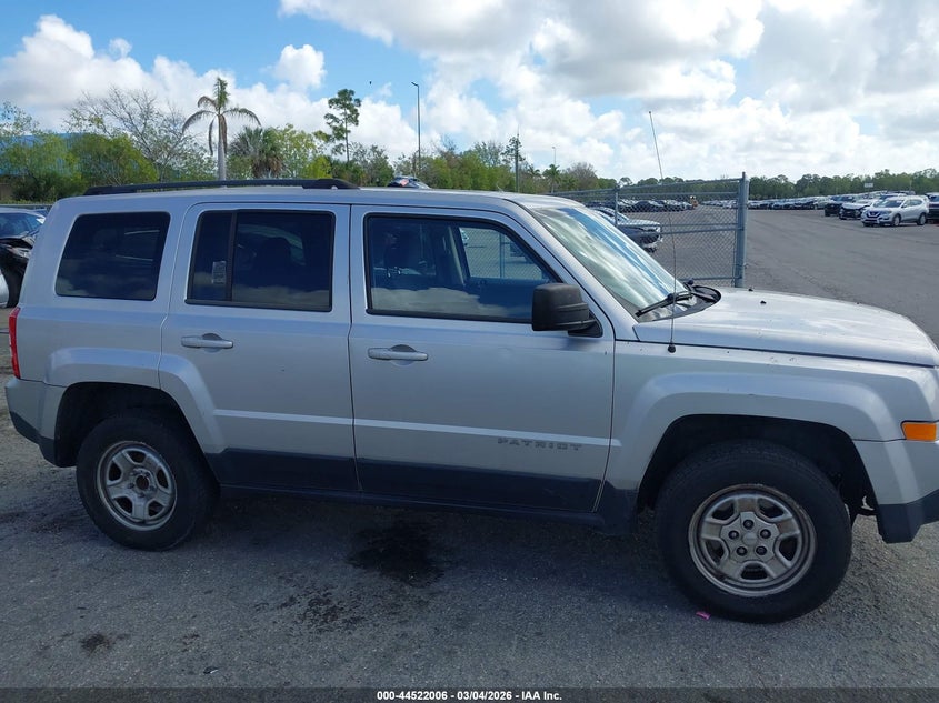2014 Jeep Patriot Sport VIN: 1C4NJPBA5ED619811 Lot: 44522006