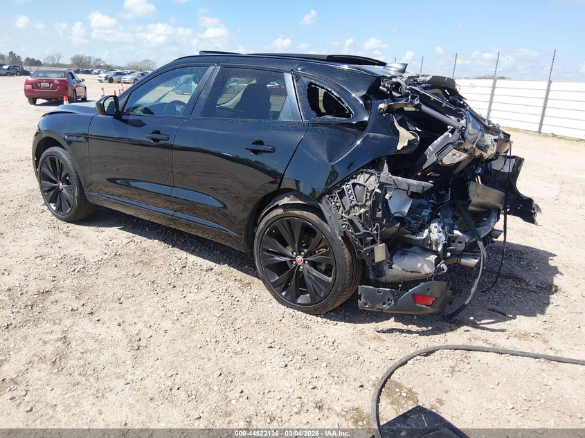 Vin: sadcp2fx3la623978, lot: 45018897, jaguar f-pace checkered flag p250 awd automatic 20203