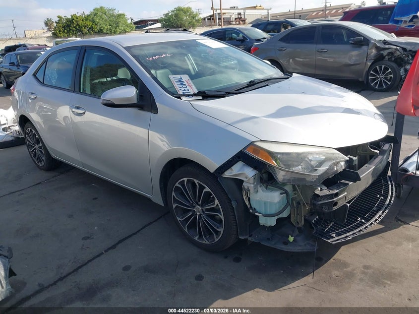 2015 Toyota Corolla S Plus