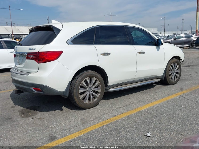 2015 Acura Mdx Technology Package