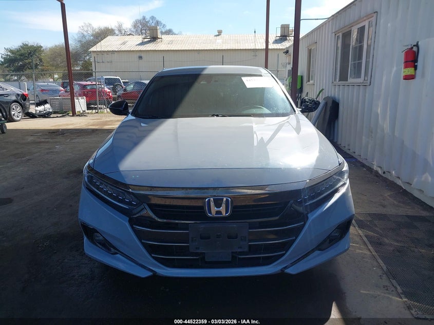 HONDA ACCORD HYBRID 2022 VIN 1HGCV3F29NA037687
