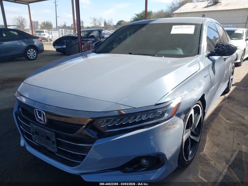 2022 HONDA ACCORD HYBRID auction photo 2