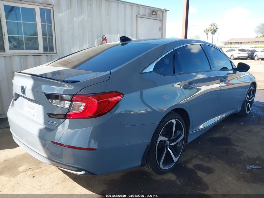 2022 HONDA ACCORD HYBRID auction photo 4