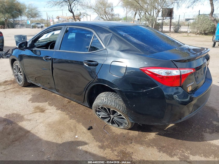 2016 Toyota Corolla S Plus