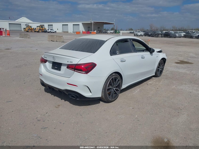 Vin: w1k3g5bb7lj208031, lot: 45019202, mercedes-benz amg a 35 4matic 20204