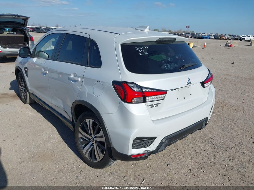 Vin: ja4aruau3ru012615, lot: 45019358, mitsubishi outlander sport 2.0 es awc 20243