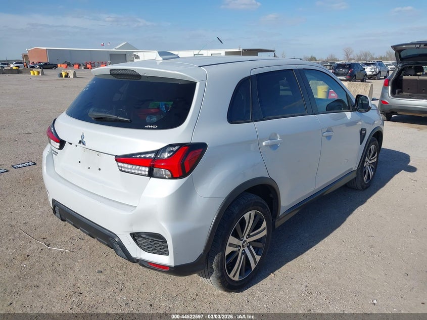 Vin: ja4aruau3ru012615, lot: 45019358, mitsubishi outlander sport 2.0 es awc 20244