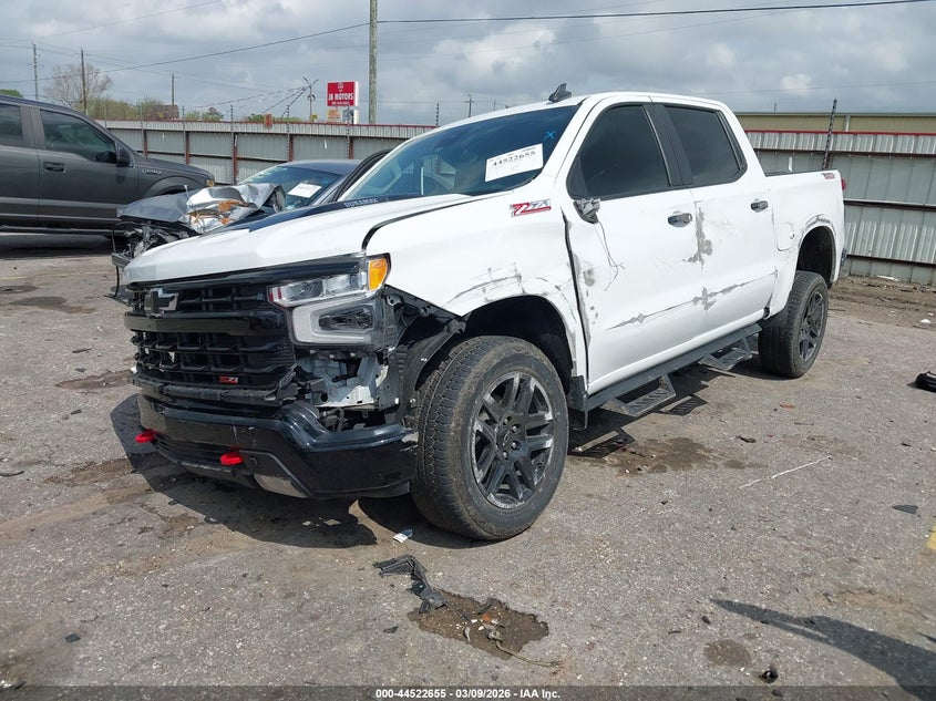 2023 Chevrolet Silverado 1500 4wd  Short Bed Lt Trail Boss 3GCUDFE86PG335079 photo 1