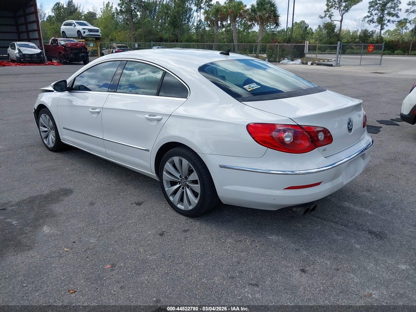 2012 Volkswagen Cc Sport