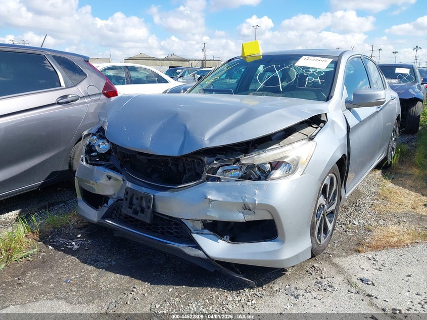 2016 Honda Accord Ex-L V-6