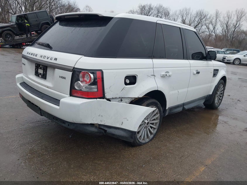 2013 Land Rover Range Rover Sport Hse VIN: SALSF2D45DA769084 Lot: 44522847