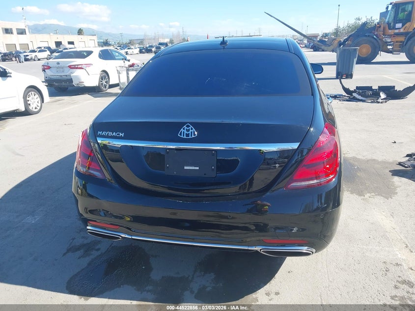 2019 Mercedes-Benz S 560 VIN: WDDUG8DBXKA435568 Lot: 44522856