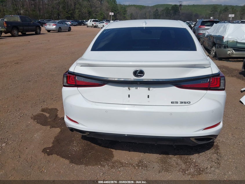 2022 Lexus Es 350 F Sport VIN: 58AGZ1B18NU138406 Lot: 44522876