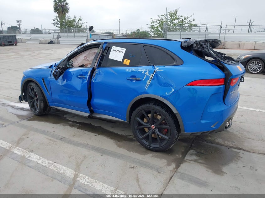 2020 Jaguar F-Pace Svr P550 Awd Automatic