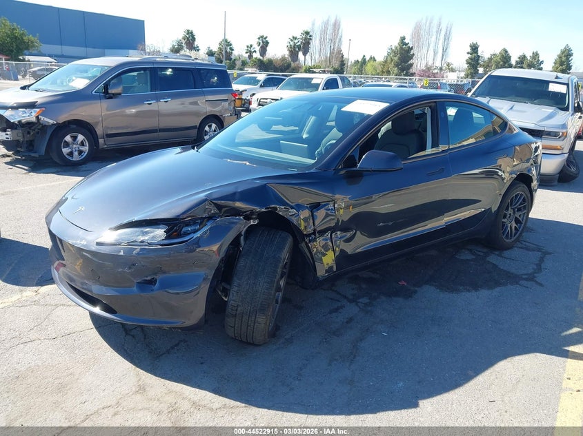 2025 TESLA MODEL 3 auction photo 2