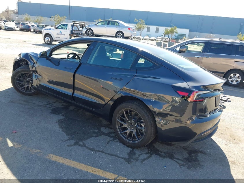 2025 TESLA MODEL 3 auction photo 3