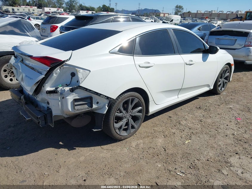2019 HONDA CIVIC SEDAN 2.0L I-4 DOHC, VVT, 158HP