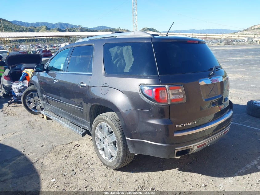 Vin: 1gkkrtkd8fj357403, lot: 45019766, gmc acadia denali 20153