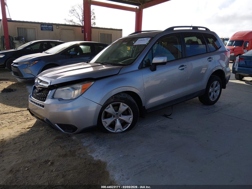 Vin: jf2sjadc5fh496327, lot: 45019932, subaru forester 2.5i premium 20152
