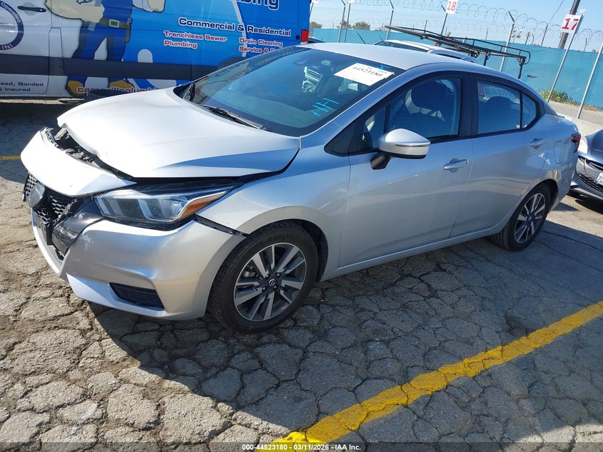2021 Nissan Versa Sv Xtronic Cvt