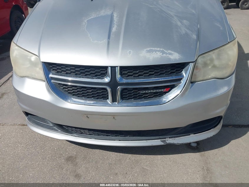 2012 Dodge Caravan 3.6 Grand Sxt grey Lot 111044523236 Vin 2C4RDGCG6CR365466