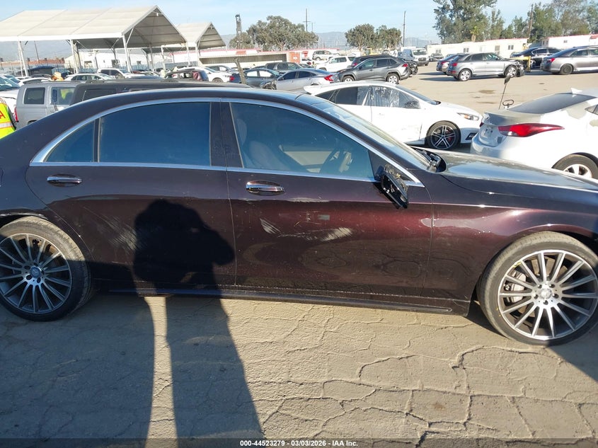 2015 Mercedes-Benz S 550 VIN: WDDUG8CB7FA078874 Lot: 44523279