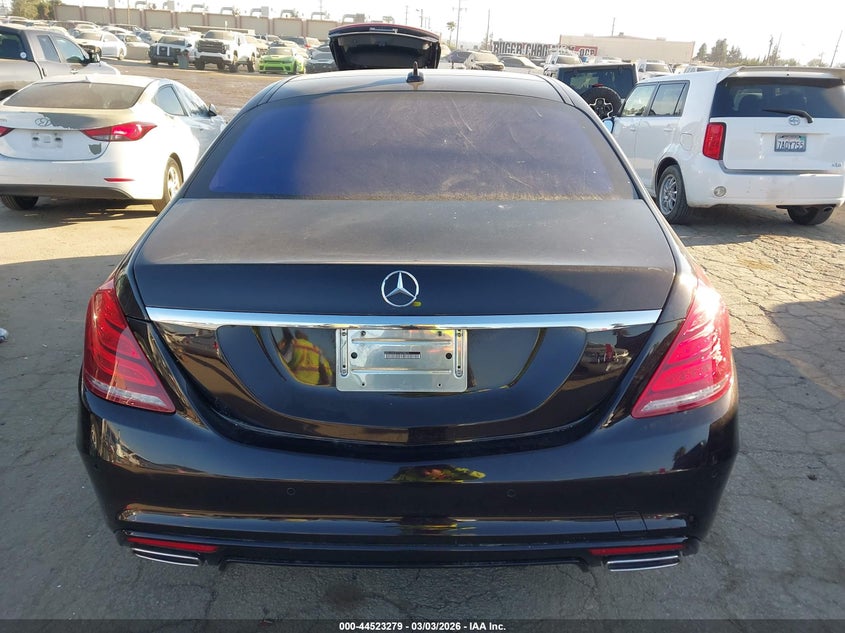 2015 Mercedes-Benz S 550 VIN: WDDUG8CB7FA078874 Lot: 44523279
