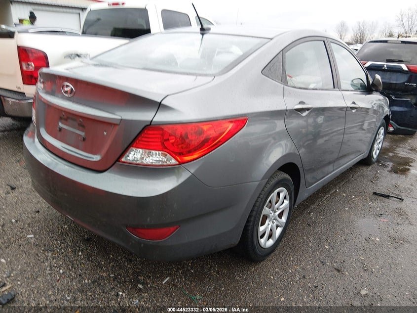 2014 HYUNDAI ACCENT SEDAN 1.6L I-4 DI, DOHC, VVT, 138HP