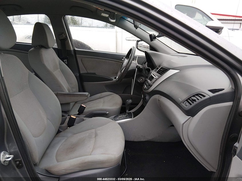 2014 HYUNDAI ACCENT SEDAN 1.6L I-4 DI, DOHC, VVT, 138HP