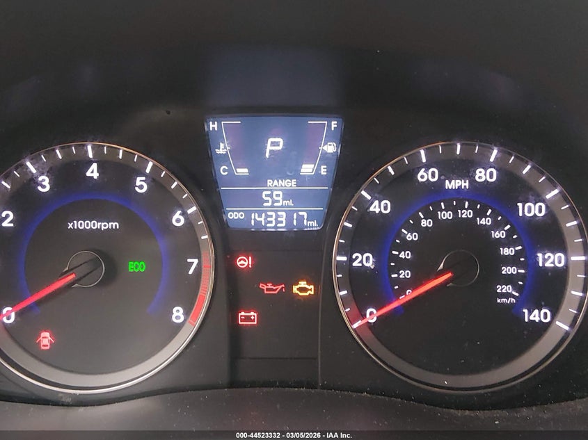 2014 HYUNDAI ACCENT SEDAN 1.6L I-4 DI, DOHC, VVT, 138HP