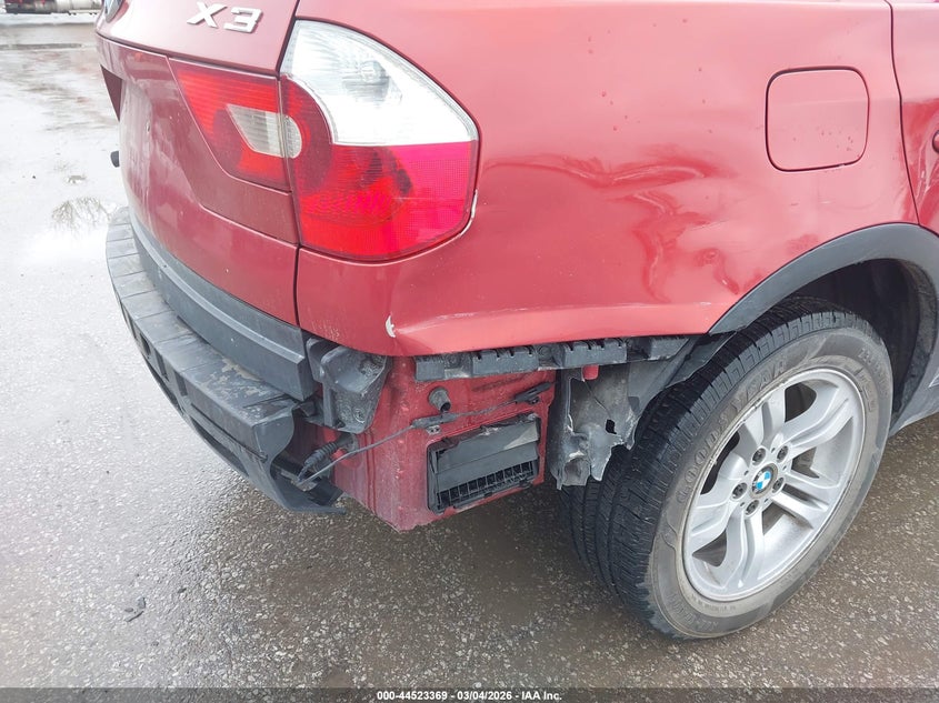 2005 BMW X3 3.0I VIN: WBXPA93445WD16753 Lot: 44523369