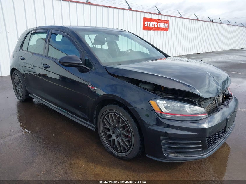 2017 Volkswagen Golf Gti Autobahn 4-Door/S 4-Door/Se 4-Door/Sport 4-Door