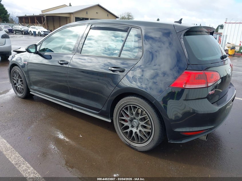2017 Volkswagen Golf Gti Autobahn 4-Door/S 4-Door/Se 4-Door/Sport 4-Door