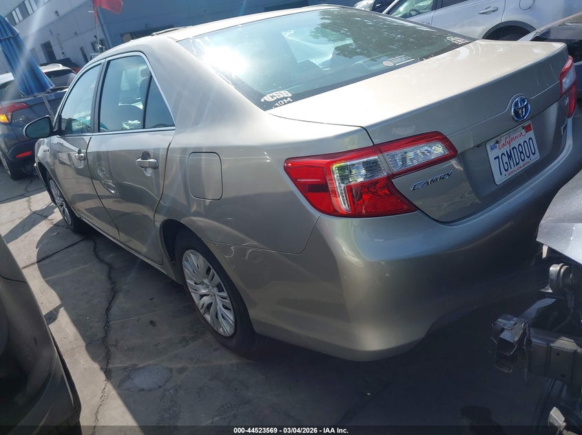 2014 Toyota Camry Hybrid Le