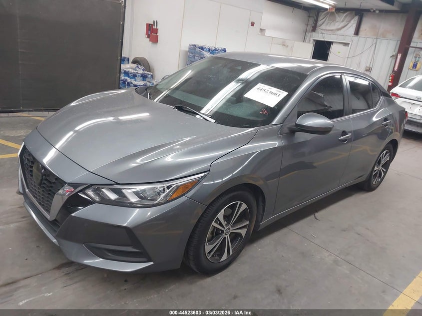 VIN 3N1AB8CV2MY248754 2021 NISSAN SENTRA SV XTRONIC CVT