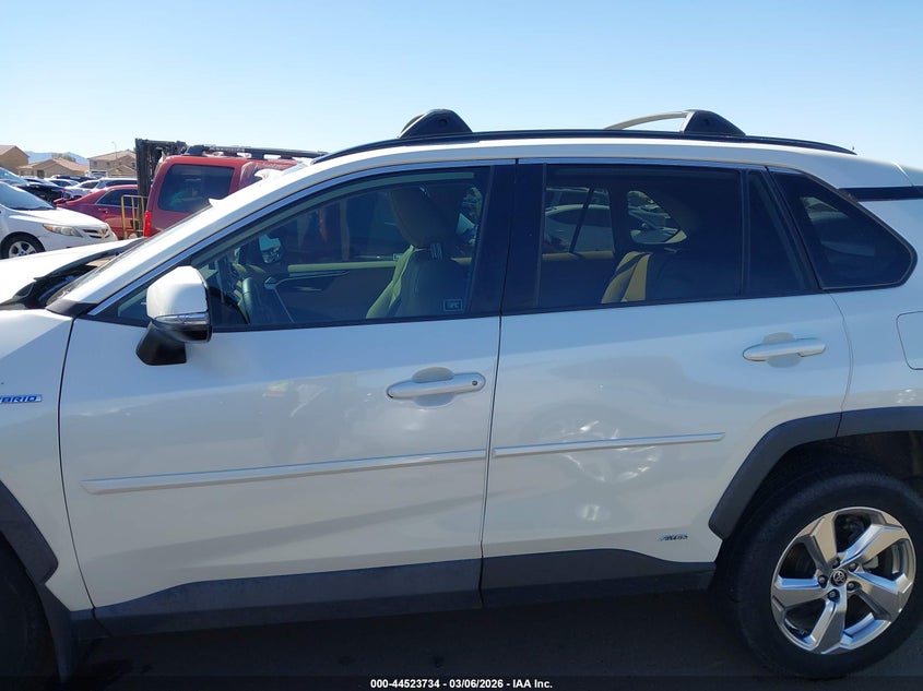 VIN 4T3B6RFV1MU032584 2021 TOYOTA RAV4 HYBRID XLE PREMIUM