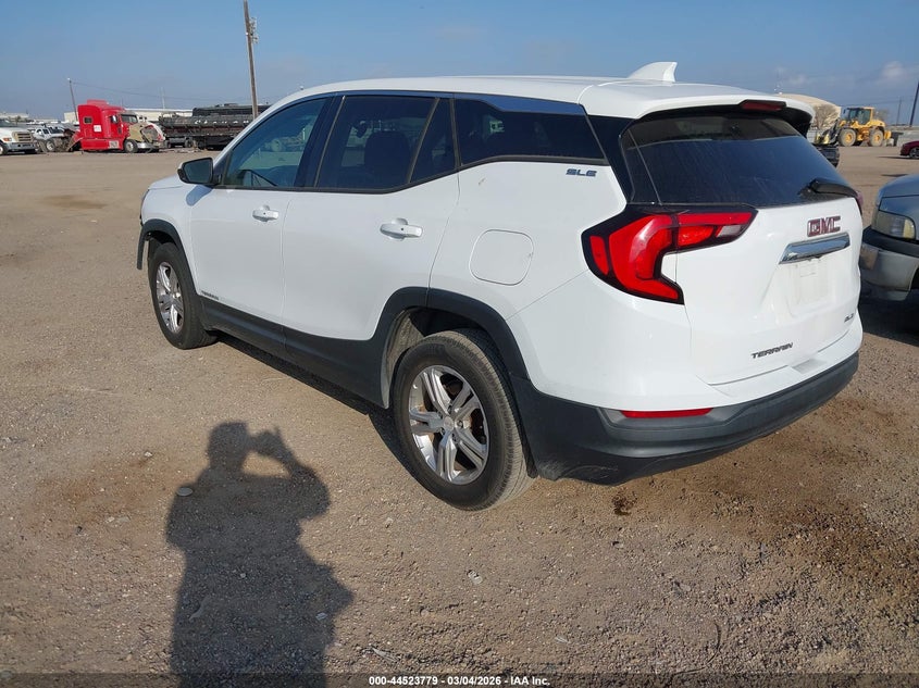 Vin: 3gkaltev0jl278665, lot: 45020540, gmc terrain sle 20183