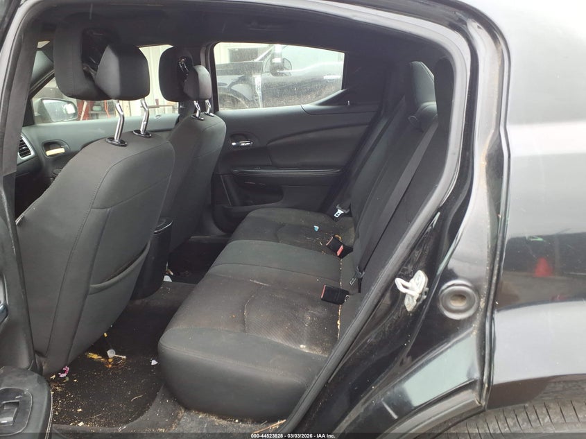 2012 Dodge Avenger 2.4 Se black Lot 111044523828 Vin 1C3CDZAB5CN269953