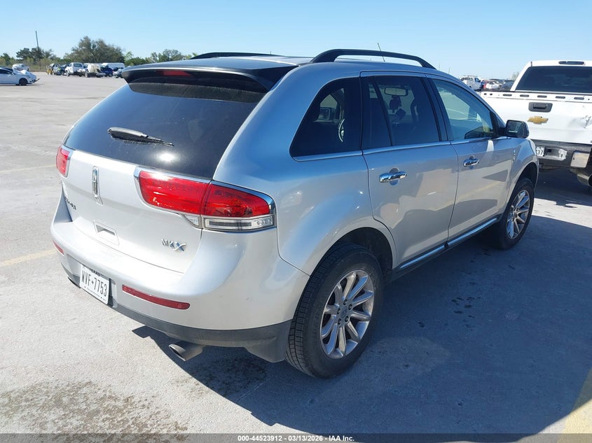 Vin: 2lmdj6jk8dbl38039, lot: 45020706, lincoln mkx 20134