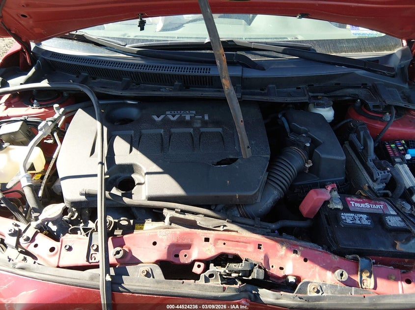 2009 TOYOTA COROLLA SEDAN 1.8L I-4 DOHC, VVT, 132HP